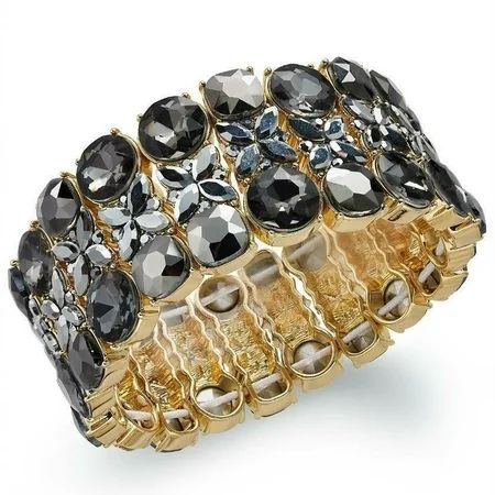 I.N.C. Gold-Tone Crystal Stretch Bracelet Created for Macys - New with box/tags | Walmart (US)