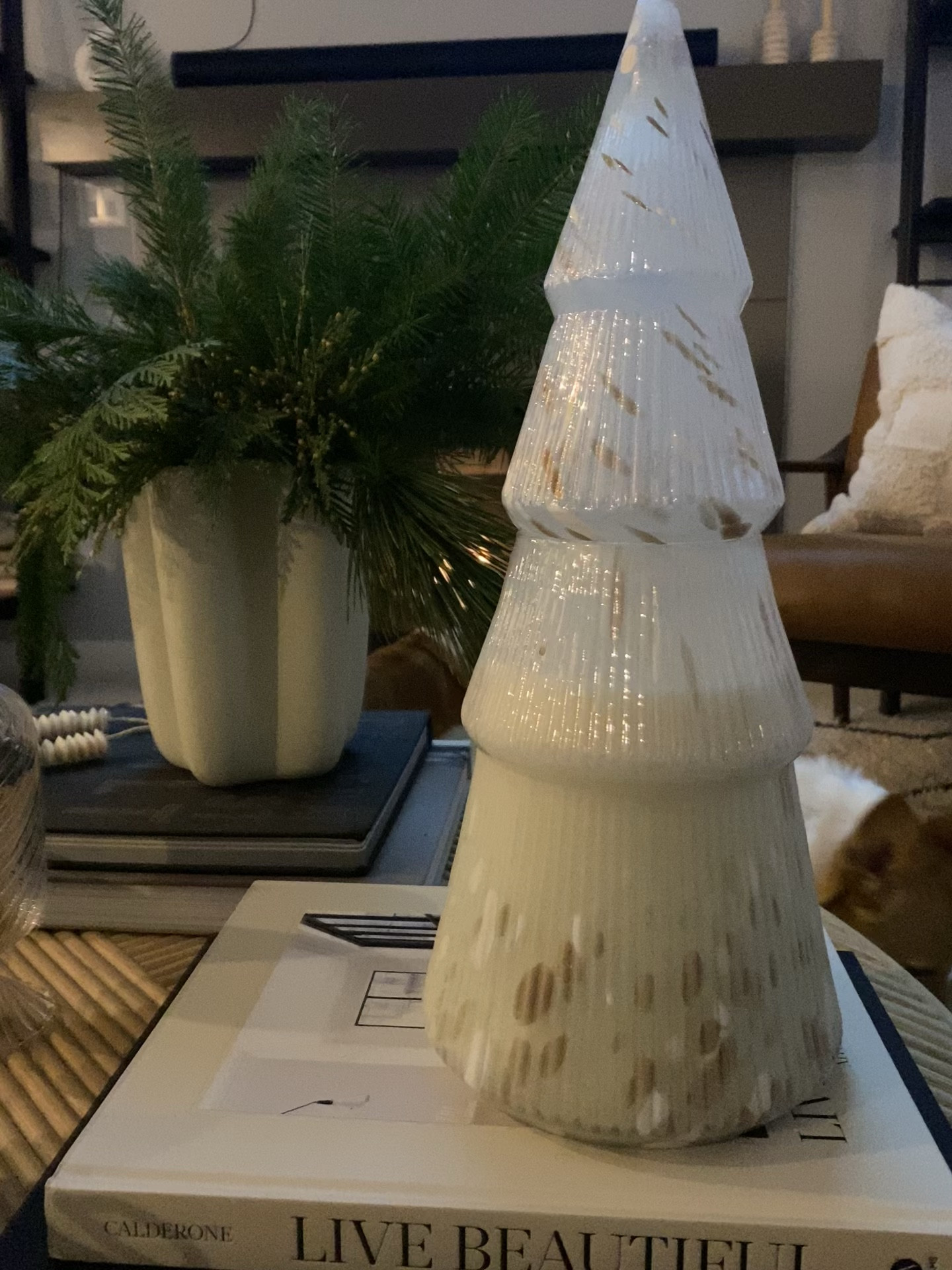 And the corgis were cuddled by the fire with care, while mommy lit candles, for pine-filled air. The juniper berries and citrus shone bright, and we all had a comfy AF evening, goodnight. ☺️ 😉 Best candle purchase this SZN!🎄 

#LTKHoliday #LTKGiftGuide #LTKSeasonal