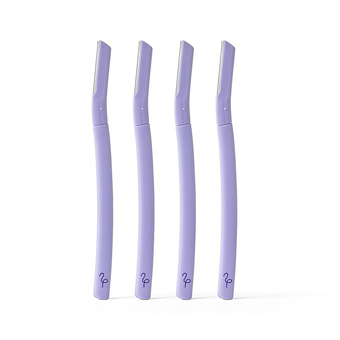 Flamingo Disposable Dermaplane Razors, 4 Single Blade Facial Razors for Women | Amazon (US)