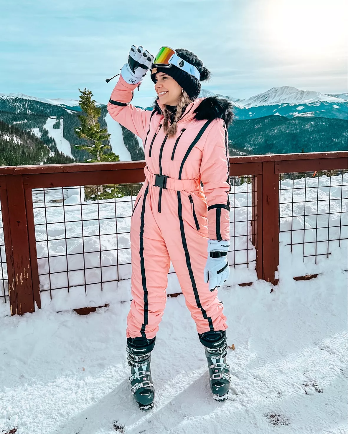 Women Winter Onesies Ski Suit Fur … curated on LTK