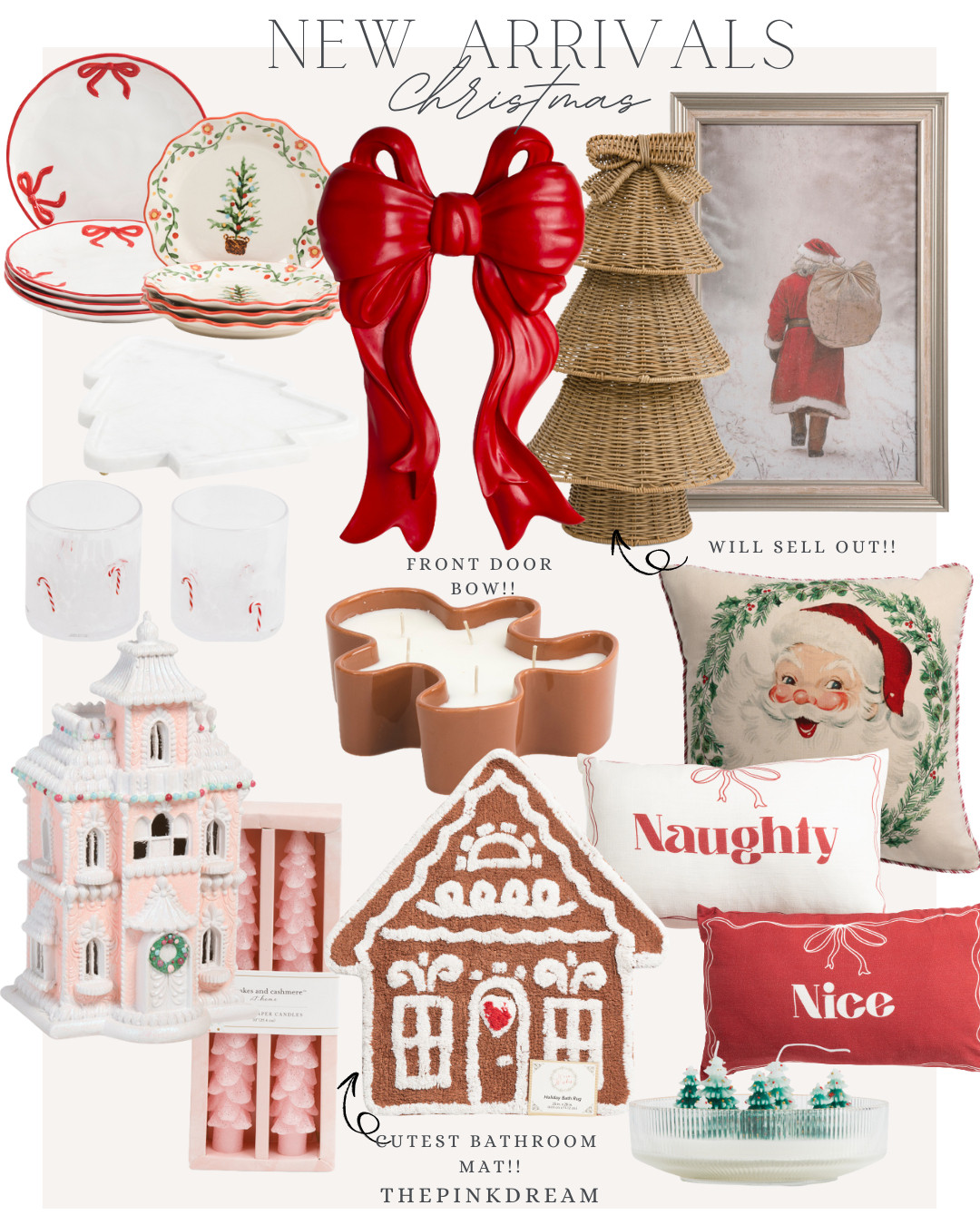 New arrivals at TJMaxx!! #christmasdecor, #christmasdecorating, #bows #bowdecor  

 #LTKSeasonal
