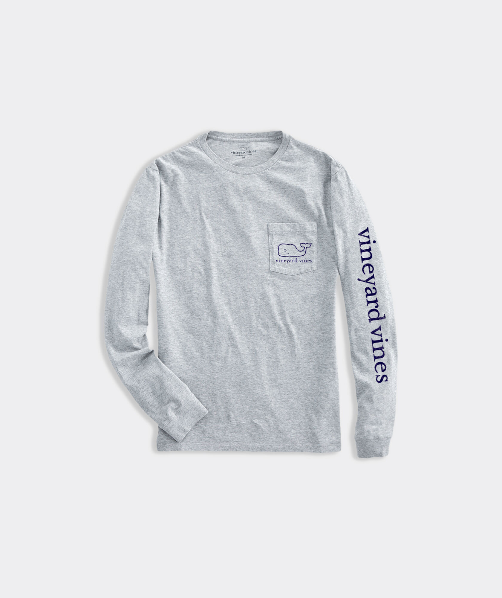 Kids' Vintage Whale Graphic Long-Sleeve Pocket Tee | vineyard vines