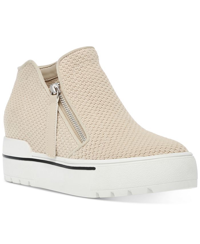 Steve Madden Women's Gate Knit Wedge Sneakers & Reviews - Athletic Shoes & Sneakers - Shoes - Mac... | Macys (US)