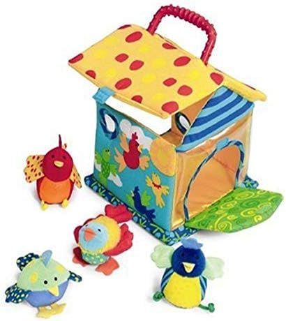 Manhattan Toy Put and Peek Birdhouse Soft Activity Toy | Amazon (US)