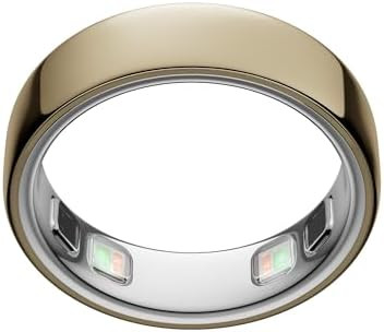 Oura Ring 5 - Gold - Size 9 - World’s Smallest Smart Ring - Sleep, Activity, Women’s Health, ... | Amazon (US)
