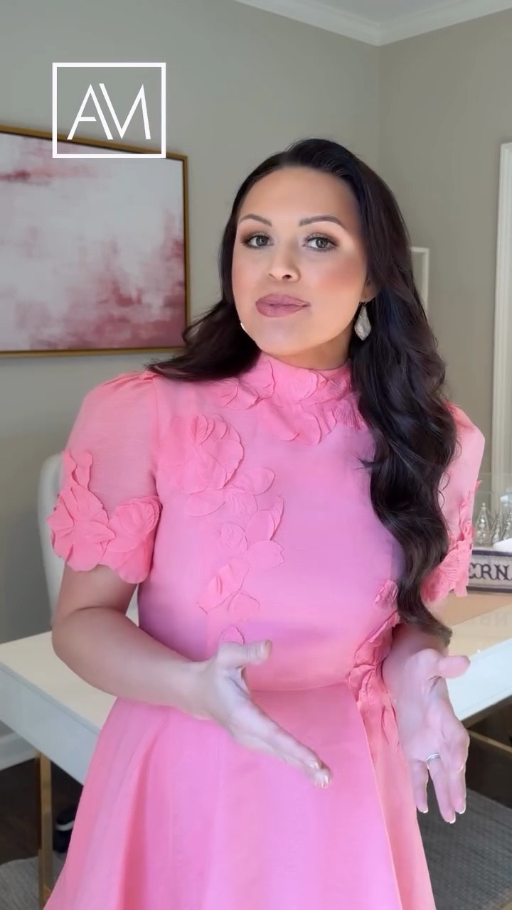 A pink dress I’ve been loving for spring and summer. Perfect for Valentine’s Day, date night, or a girls’ day out. Such a great option for pageant events, appearances, or any time you want something feminine and polished.

#LTKootd #LTKgrwm #LTKValentine