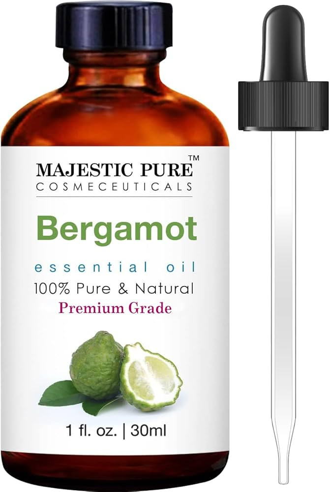 MAJESTIC PURE Bergamot Essential Oil | 100% Pure and Natural Bergamot Oil | Premium Grade Essenti... | Amazon (US)