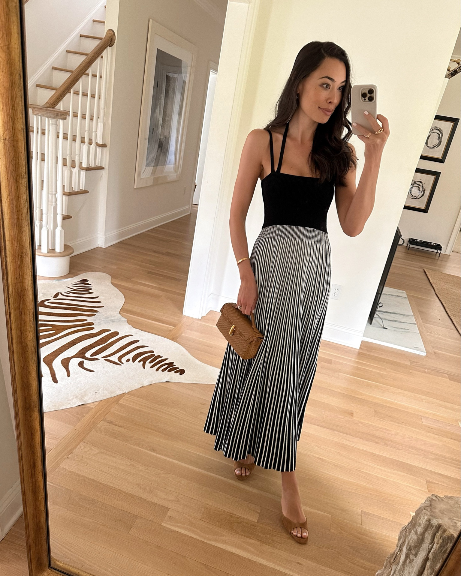 Kat Jamieson wears a Maria McManus knit dress with a Savette bag and Staud sandals. Date night outfit, summer dress, spring outfit. 

#LTKShoeCrush #LTKSeasonal #LTKItBag