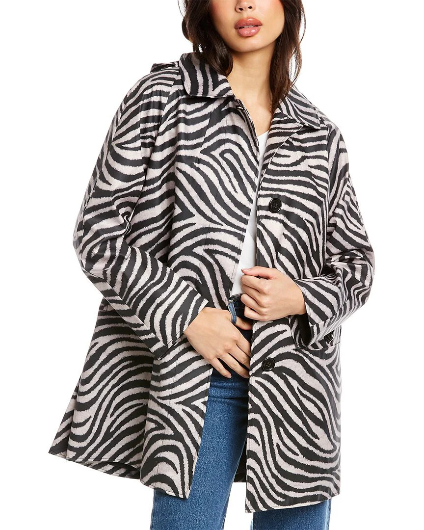 Jane Post Printed Car Coat | Shop Simon