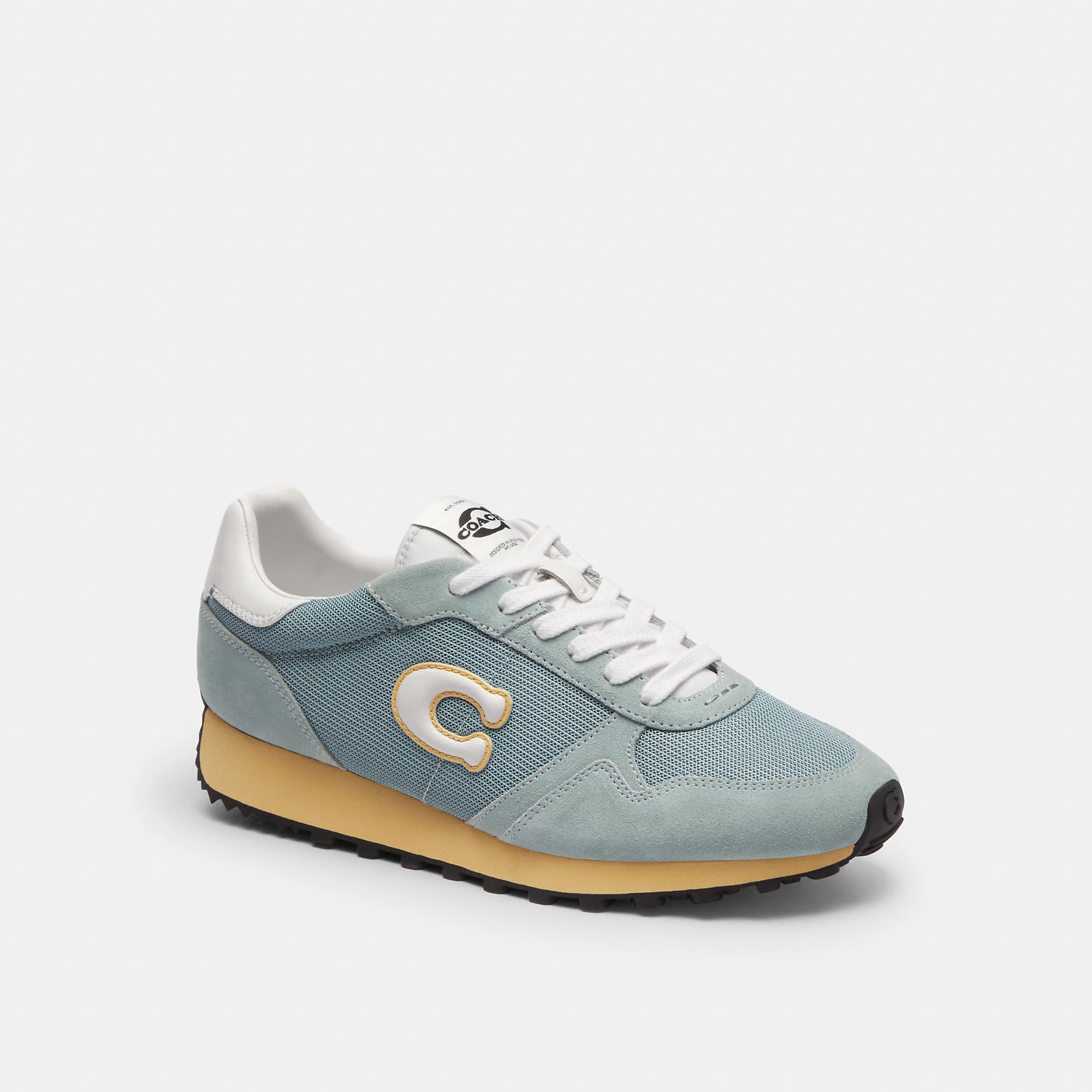Coach Retro Runner - Women's Size 7.5 - Sea Mist/optic White | Coach (US)
