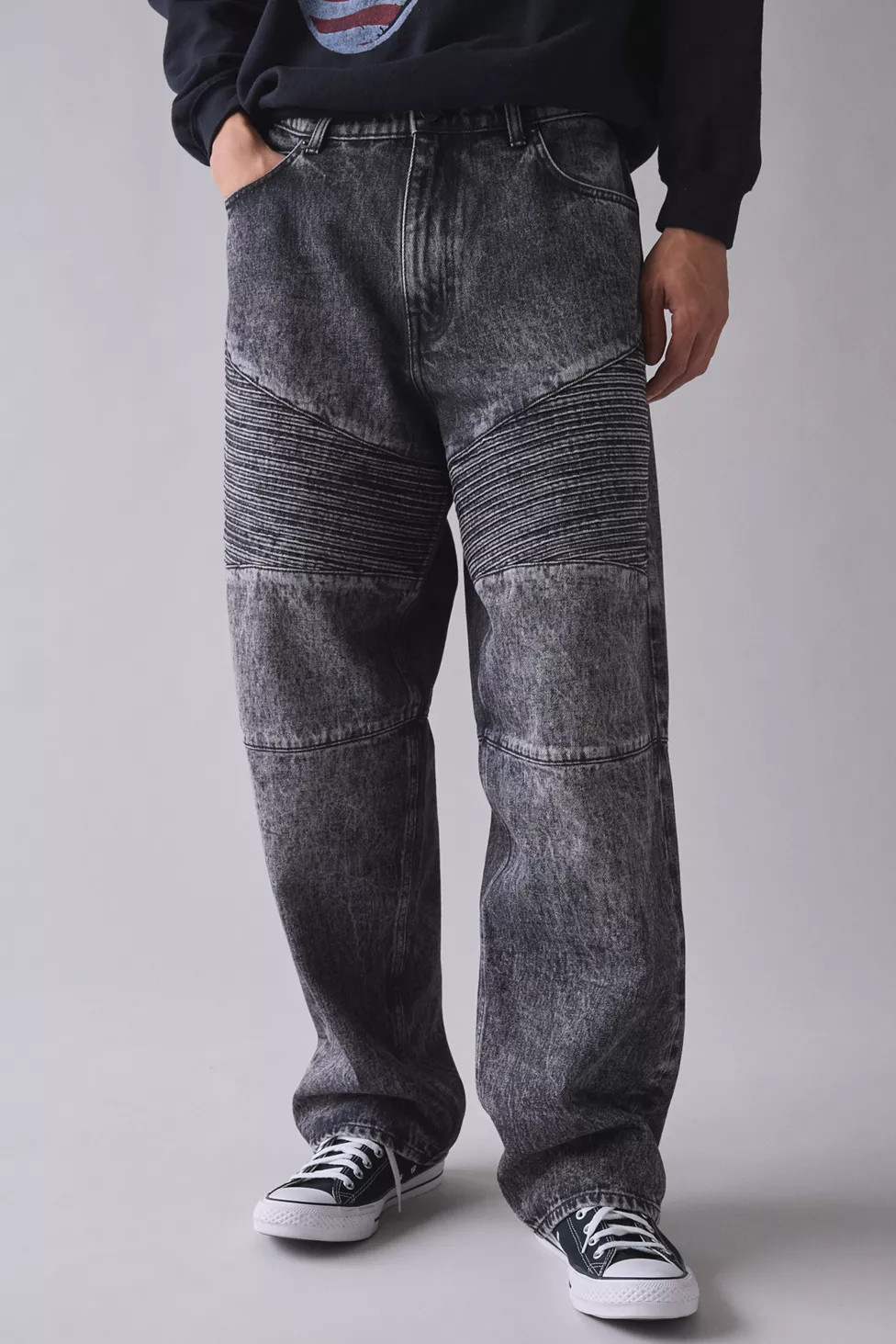 GUESS ORIGINALS Super Baggy Moto Jean | Urban Outfitters (US and RoW)