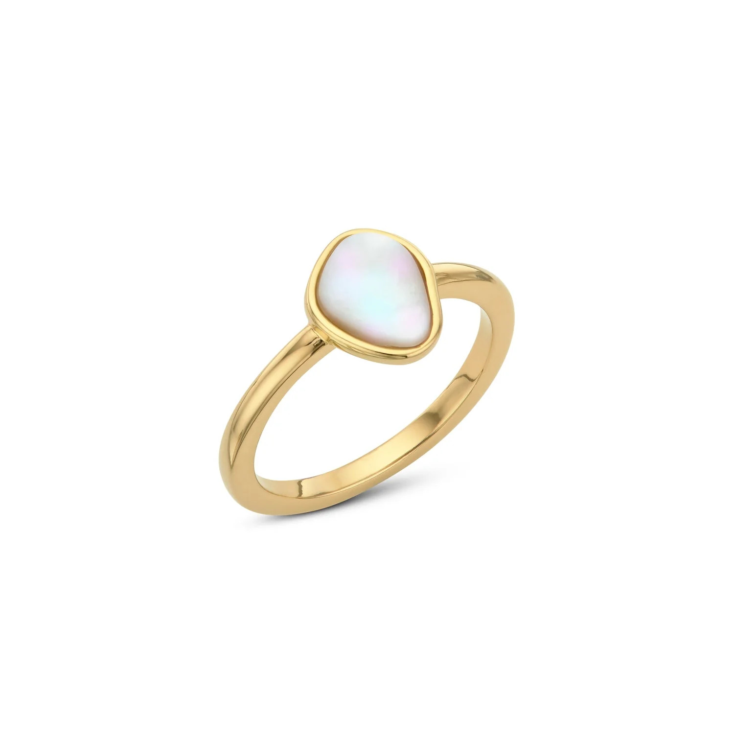 Organic Moonstone Ring (Gold) | Abbott Lyon