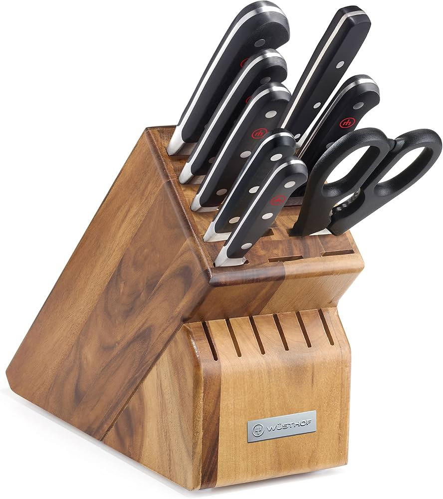 WÜSTHOF Classic 9-Piece Knife Block Set | Amazon (US)