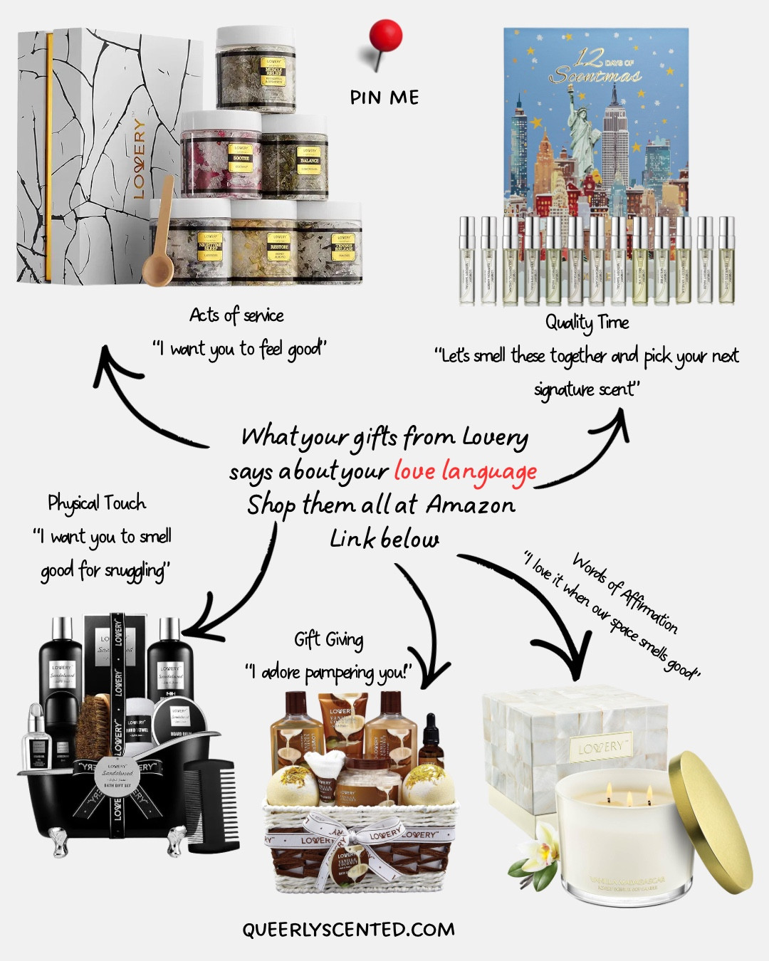 #paidlink SHOP this item on my website in bio 
If you're purchasing any of these you must add gift-giving to your love languages! Check out these amazing gifts from Lovery for all the special people in your life! Perfect for pampering or showing love, these sets are available on Amazon. Treat yourself or someone else to some quality time and relaxation. Happy shopping!

#lowery #giftideas #giftsforher #giftsformen #gifts #valentinesday #spa #selfcare #candles #perfume #fragrance #signaturescent #lovery #love #vanilla 

#LTKBeauty #LTKGiftGuide