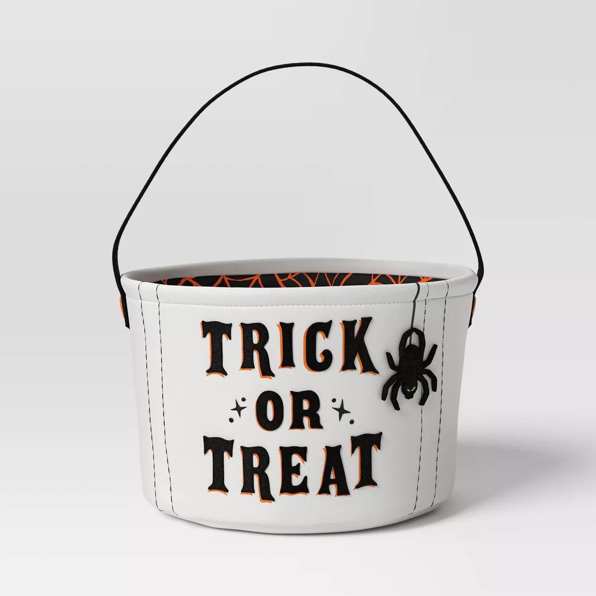 7.5" Fabric Halloween Candy Basket Trick or Treat - Hyde & EEK! Boutique™: Polyester, No Assemb... | Target