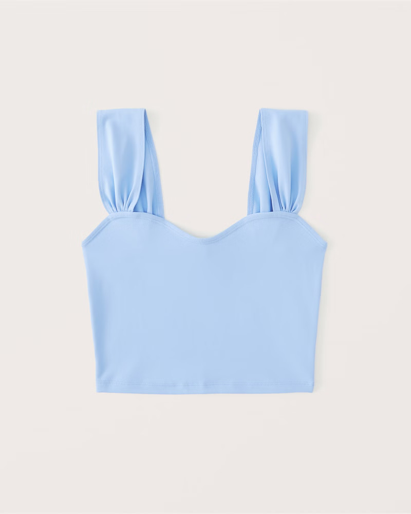 Seamless Fabric Sweetheart Top | Abercrombie & Fitch (US)