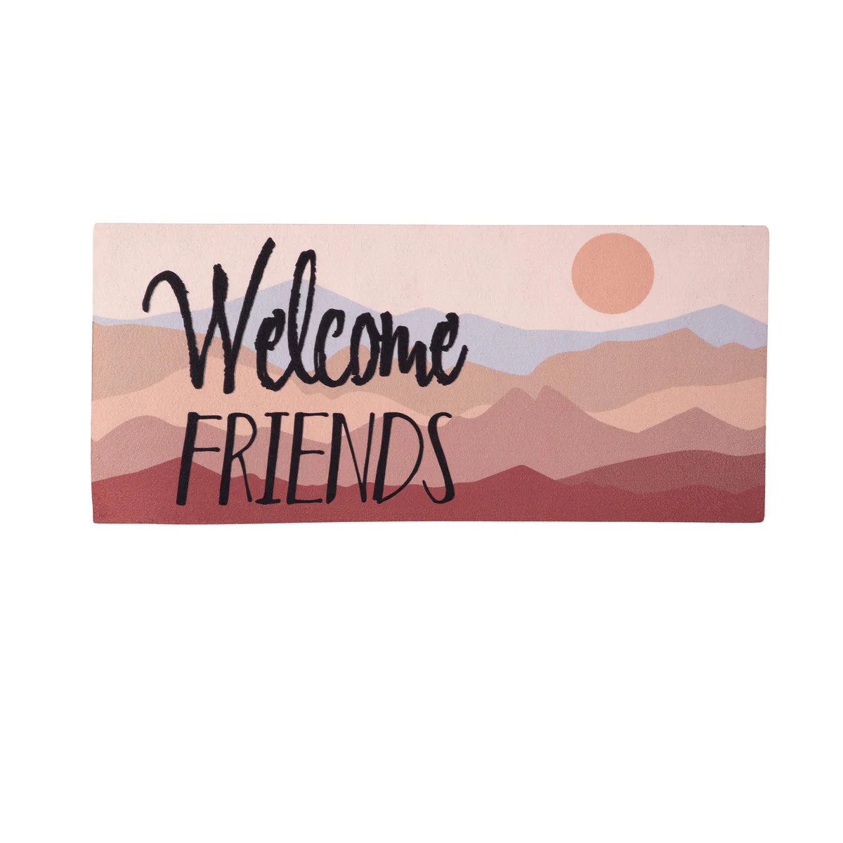 Friends Welcome Sassafras Switch Mat | My Evergreen