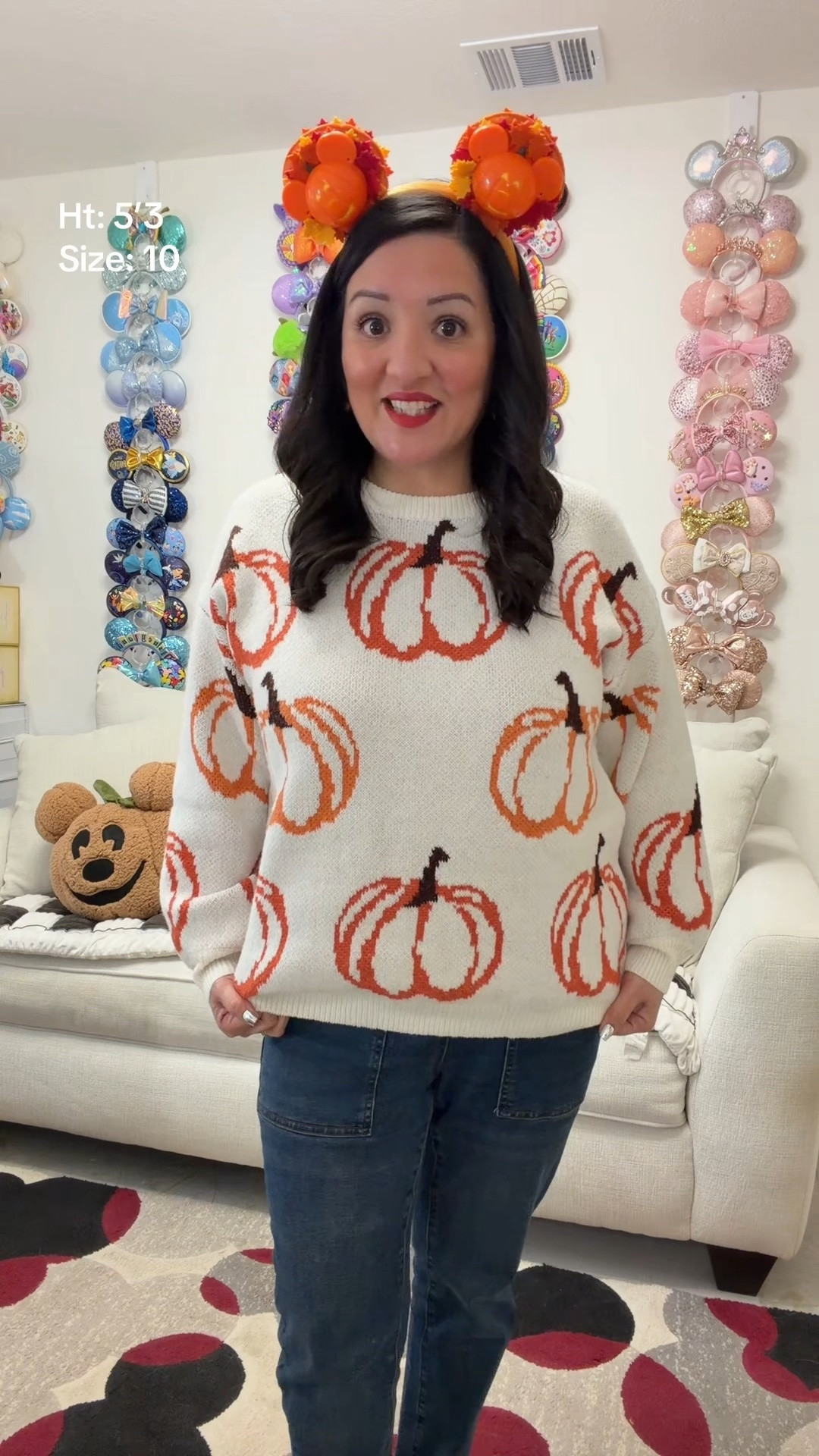 🎃 Pumpkin season is calling! 🍂🧡 I’m loving this cozy cream BloomChic sweater with the cutest orange pumpkin outline design! It’s festive without being too Halloween, so you can wear it all fall long. ✨

Perfect with jeans, leggings, and your favorite Halloween ears! 🎃🖤

#BloomChic #BloomChicDress #plussizefashion #FallFashion #curvyfashion

#LTKgrwm #LTKootd #LTKdayinmylife