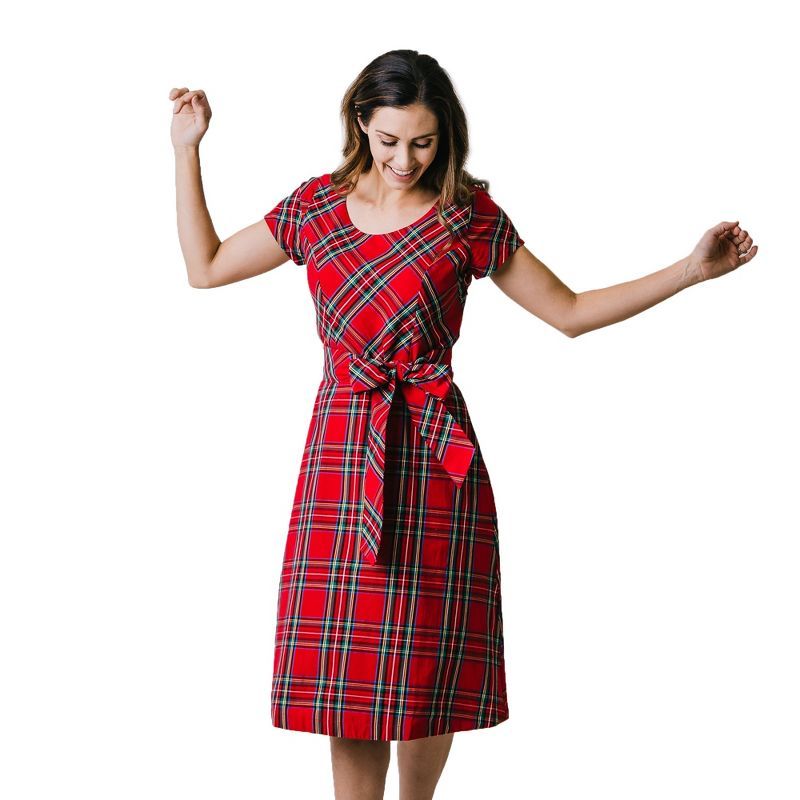 Hope & Henry Womens' Short Sleeve A-Line Dress | Target
