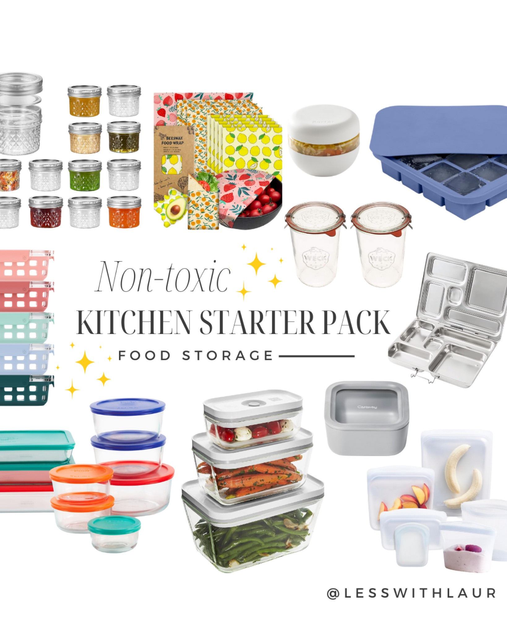 Non-Toxic Food Storage 

#LTKHome #LTKFindsUnder100 #LTKSaleAlert