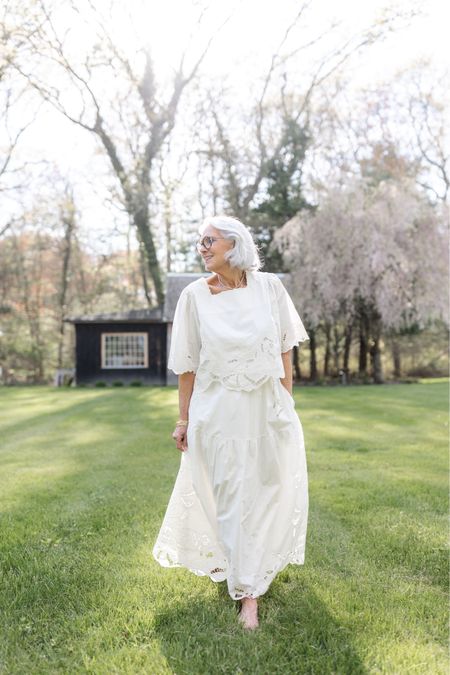 If it’s Tuesday this must be a new favorite white for my spring/summer wardrobe. I love this cotton cutwork from Mirth  

#LTKOver40 #LTKStyleTip #LTKSeasonal