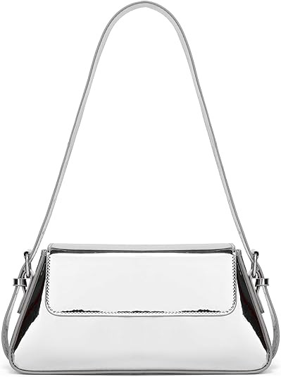 Evening Bag Women Y2k Silver Purse Hobo Bag Tote Handbag Satchel Bag Cute Party Bag Clutch Purses... | Amazon (US)