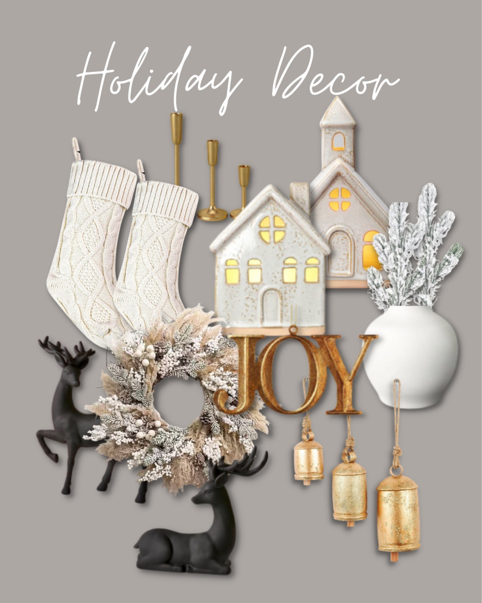 Holiday home decor from Amazon & Target! 

#LTKfindsunder100 #LTKHoliday #LTKhome