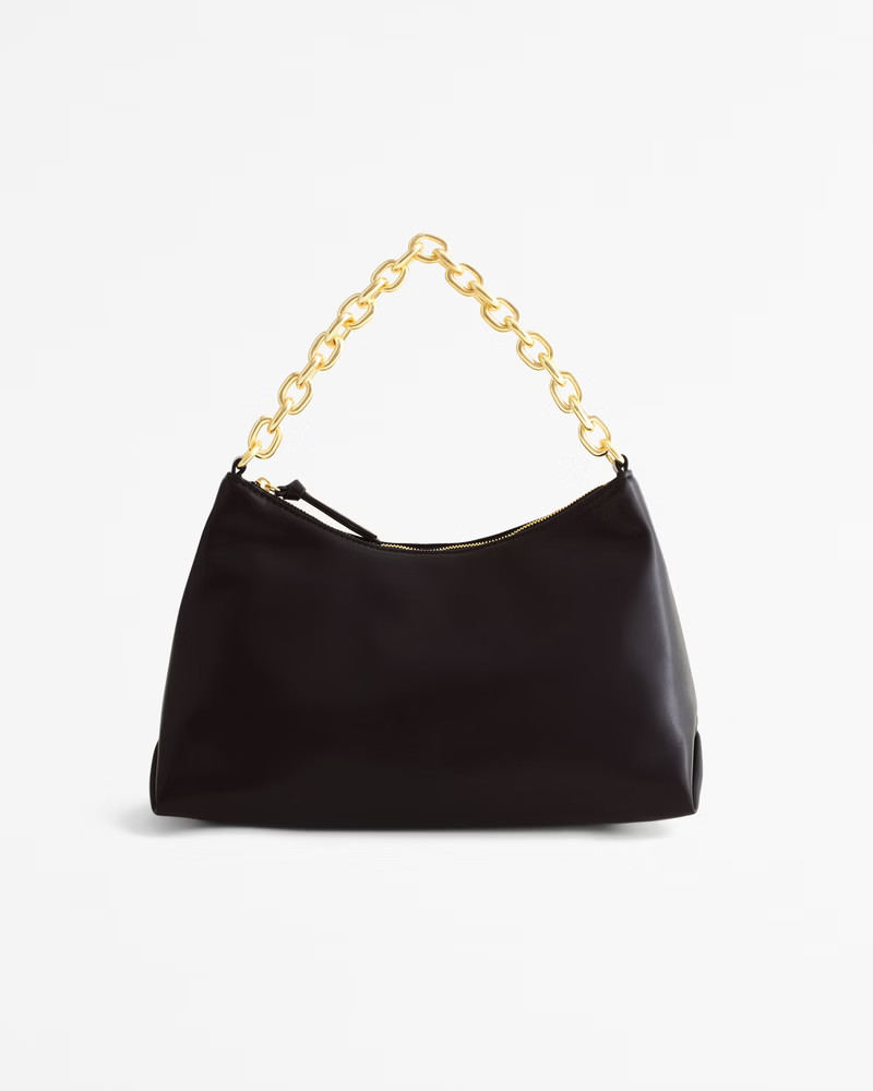 Women's Vegan Leather Chain Bag | Women's Accessories | Abercrombie.com | Abercrombie & Fitch (US)