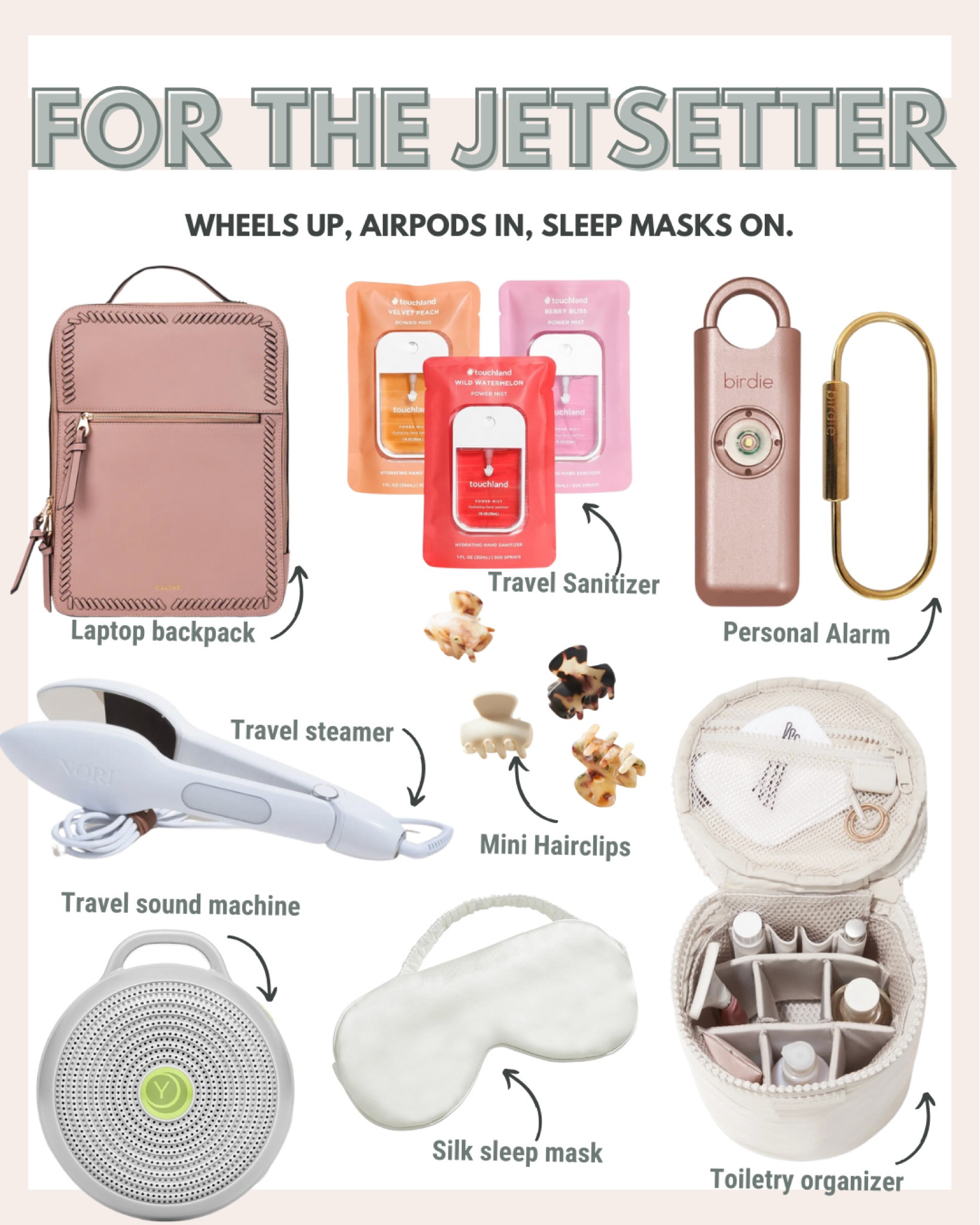 Gift guide for the jet setter, gifts for traveling, travel gifts 

#LTKHoliday #LTKCyberWeek #LTKGiftGuide