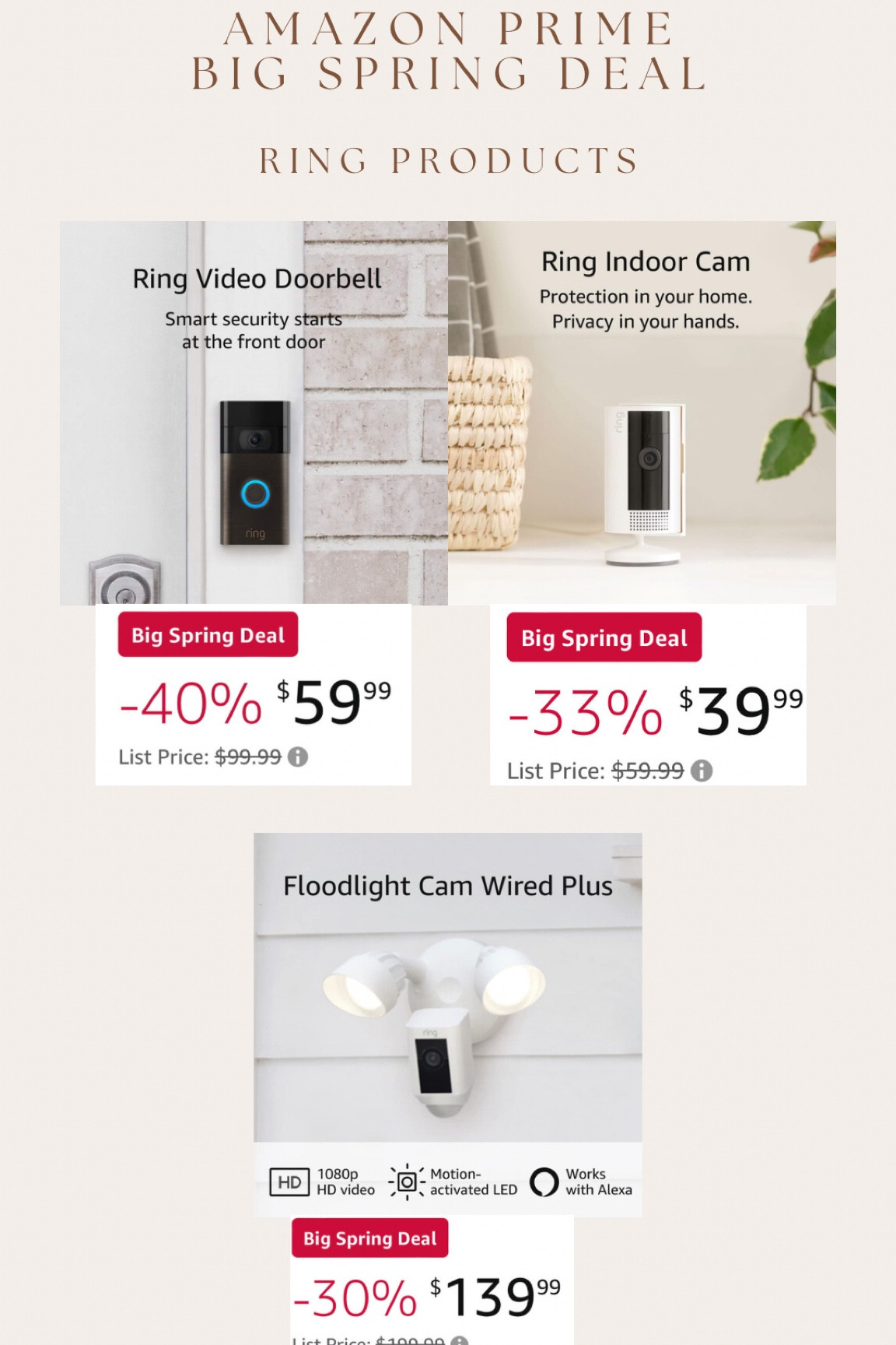 Great deals on these ring products!!

#LTKhome #LTKsalealert