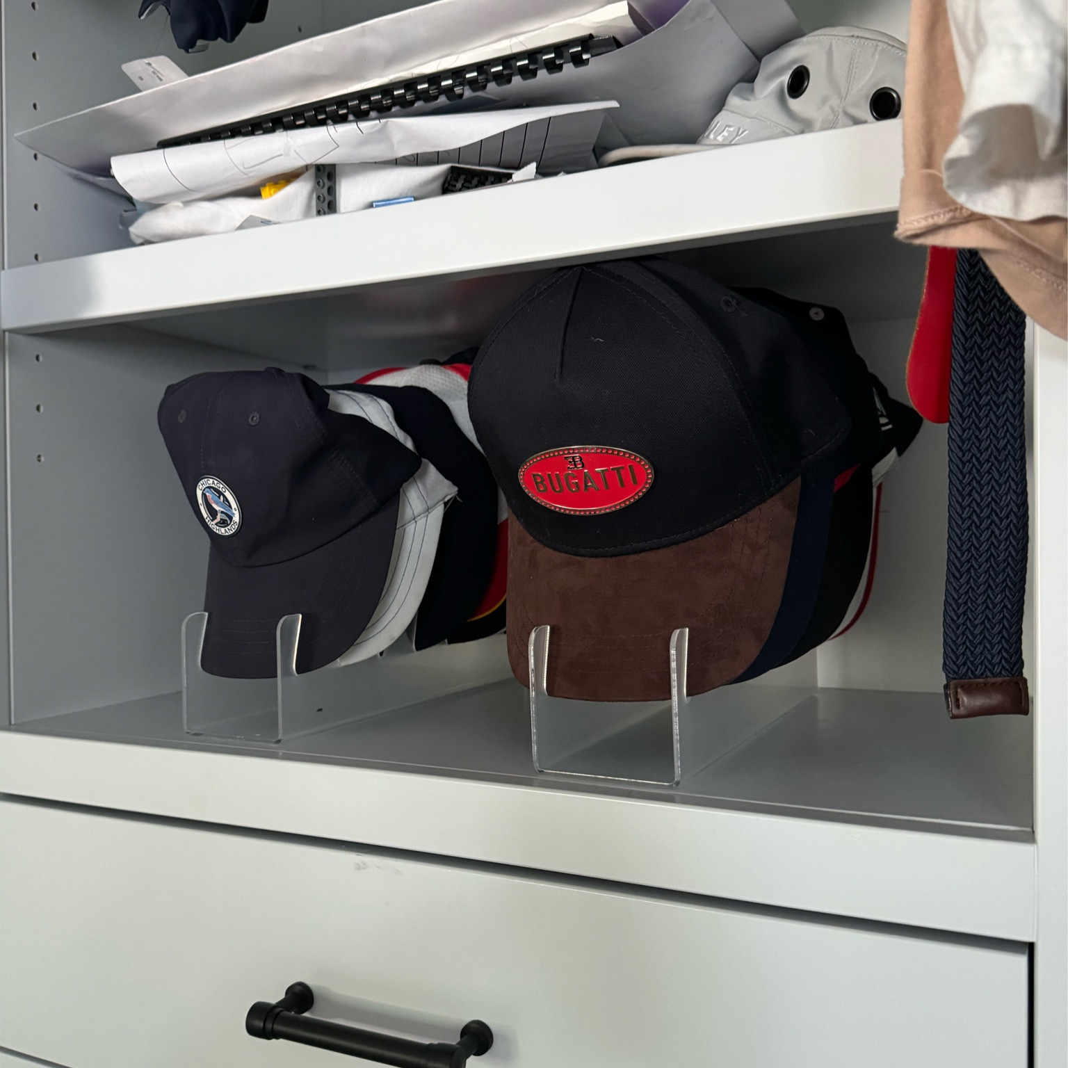 Simple and easy hat rack to keep all those ball caps organized! 🧢

#LTKFamily #LTKFindsUnder50 #LTKSeasonal