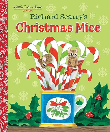 Richard Scarry's Christmas Mice (Little Golden Book)      Hardcover – Picture Book, September 9... | Amazon (US)
