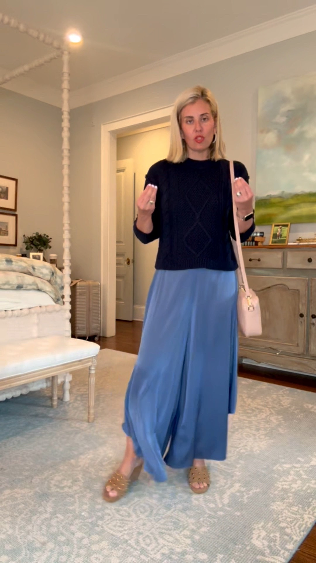 Show stopping pants- yall, they are beautiful! I’m in xs pants and sweater!


#LTKootd #LTKWedding #LTKOver40