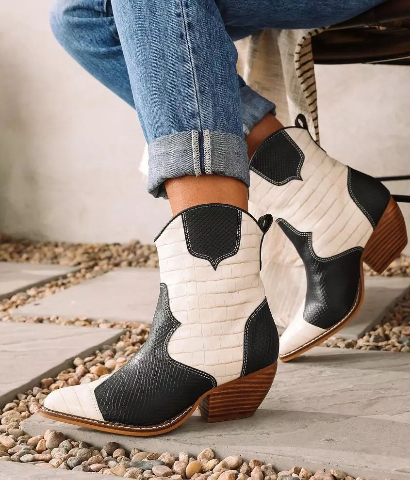 ARider Eden Western Inspired Ankle Boot | Buckle