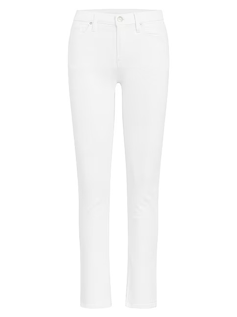 Nico Mid-Rise Stretch Straight Ankle Jeans | Saks Fifth Avenue