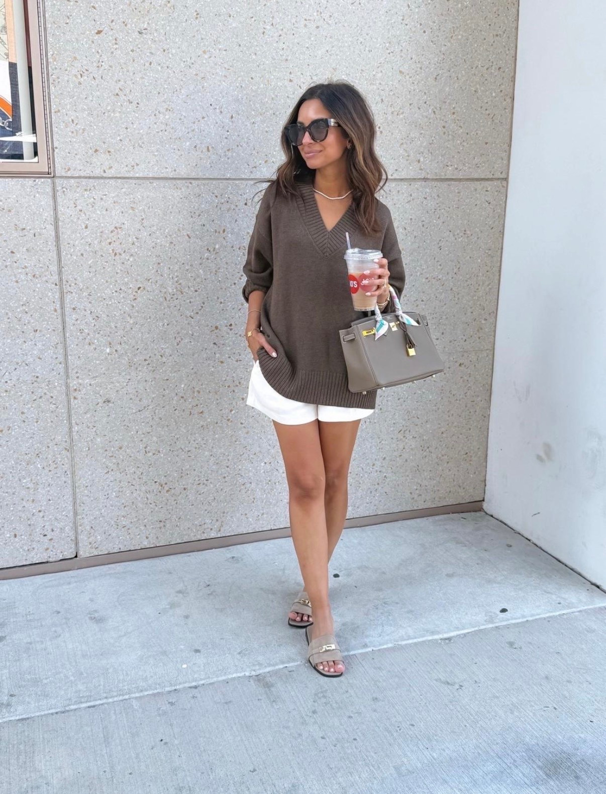 Amazon prime day luxe for less! Cashmere is SO soft and I love the slouchy fit of this! Wearing my true size XS for size ref 

#LTKFindsUnder50 #LTKStyleTip #LTKSaleAlert