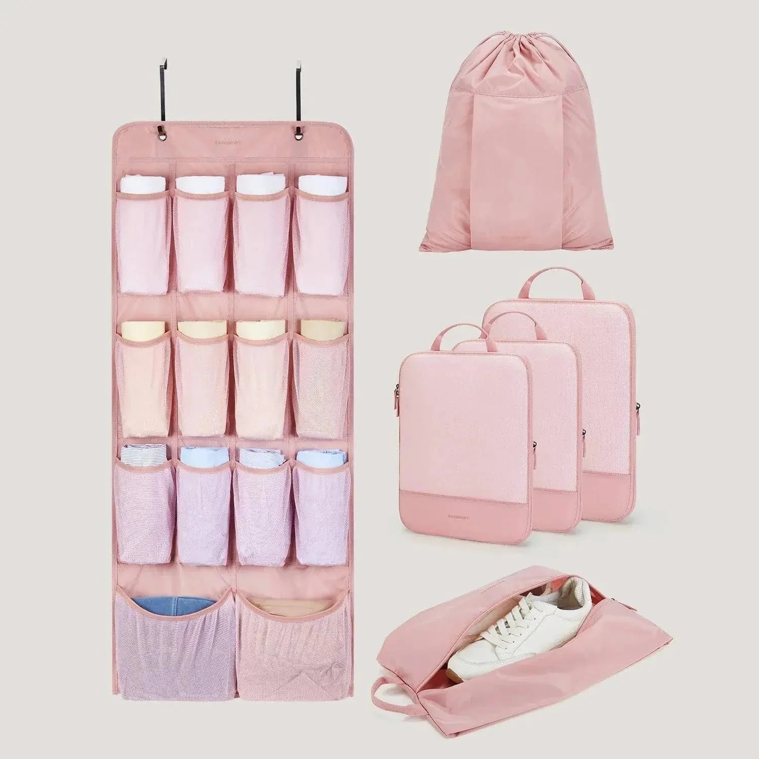 Bagsmart Compression Packing Cubes Pro | Bagsmart