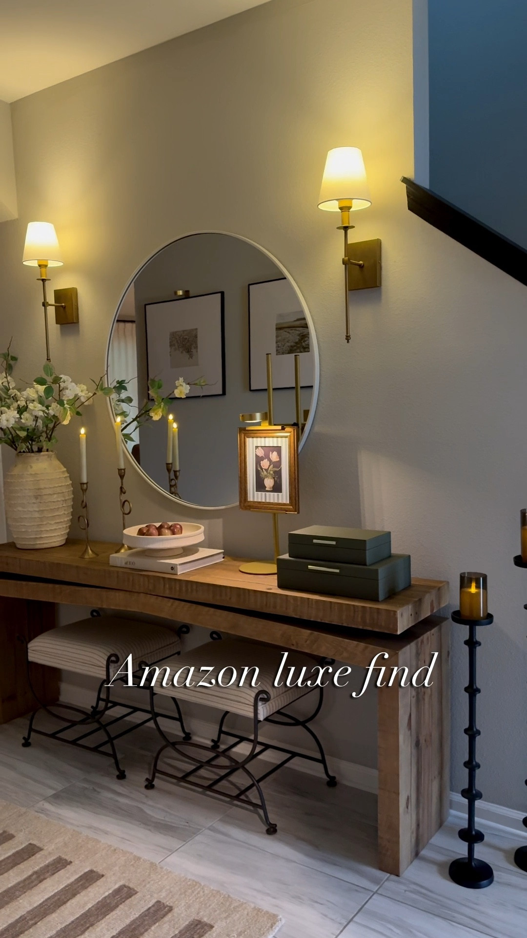 One of my favorite home decor finds- this beautiful picture stand is back in stock! 

Entryway, Amazon home finds, Amazon home decor, console table styling 

#LTKHome