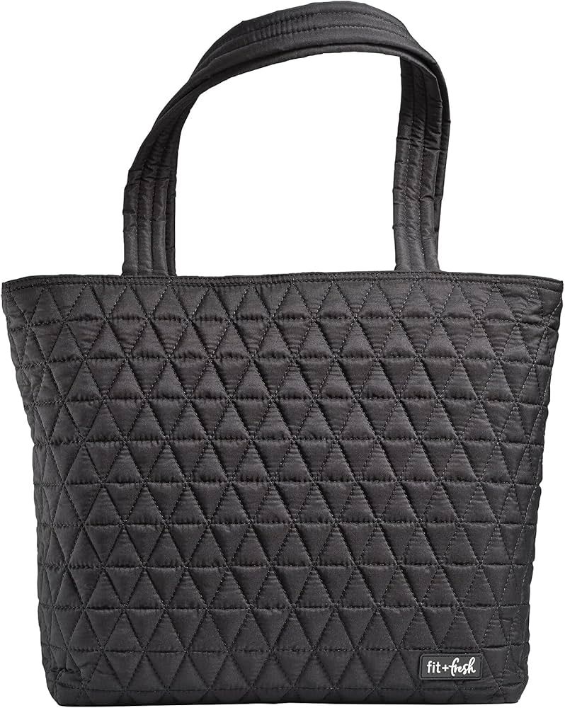 Fit + Fresh Metro Tote, 2-In-1 Laptop Bag for Women, Dual-Compartment Tote Bag with 15" Laptop Se... | Amazon (US)