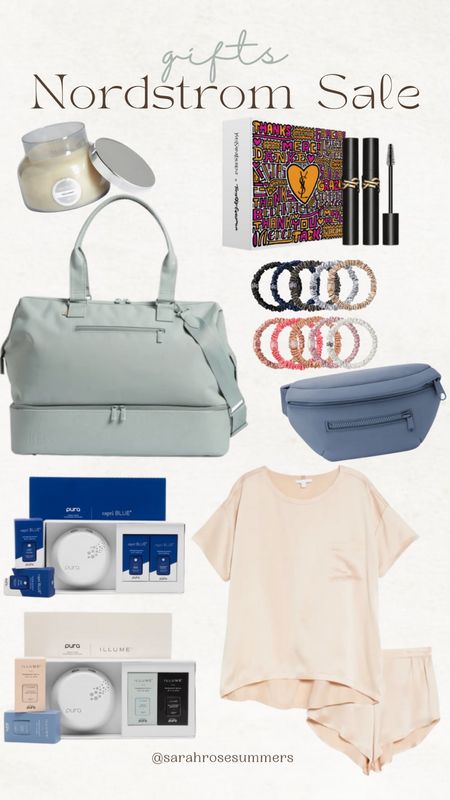Gifts on the Nordstrom sale from PHs, weekender bag, fanny pack, silk hair ties, candles, beauty bundles, and pura sensy for the home 

#LTKsalealert #LTKhome #LTKxNSale