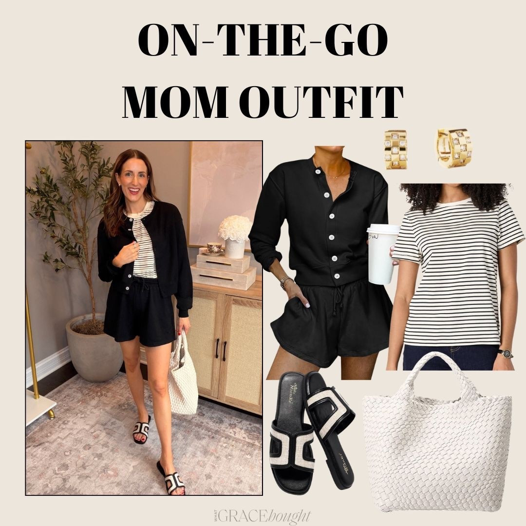 On the go mom outfit inspo! 

#LTKootd