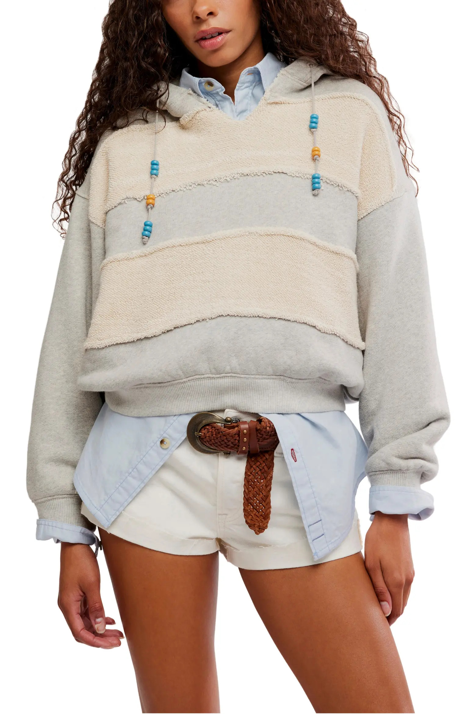 Camp Crush Crop Cotton Blend Hoodie (Women) | Nordstrom | Nordstrom