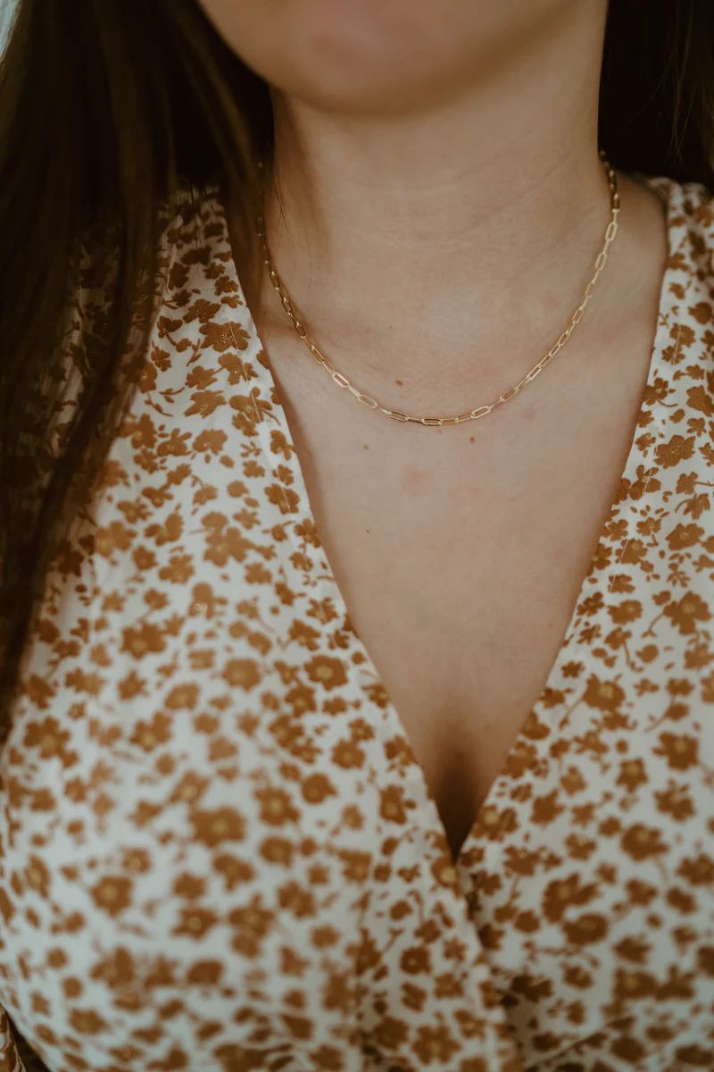 Goldie Necklace | Shiny Gold | Goldie Lew Jewelry