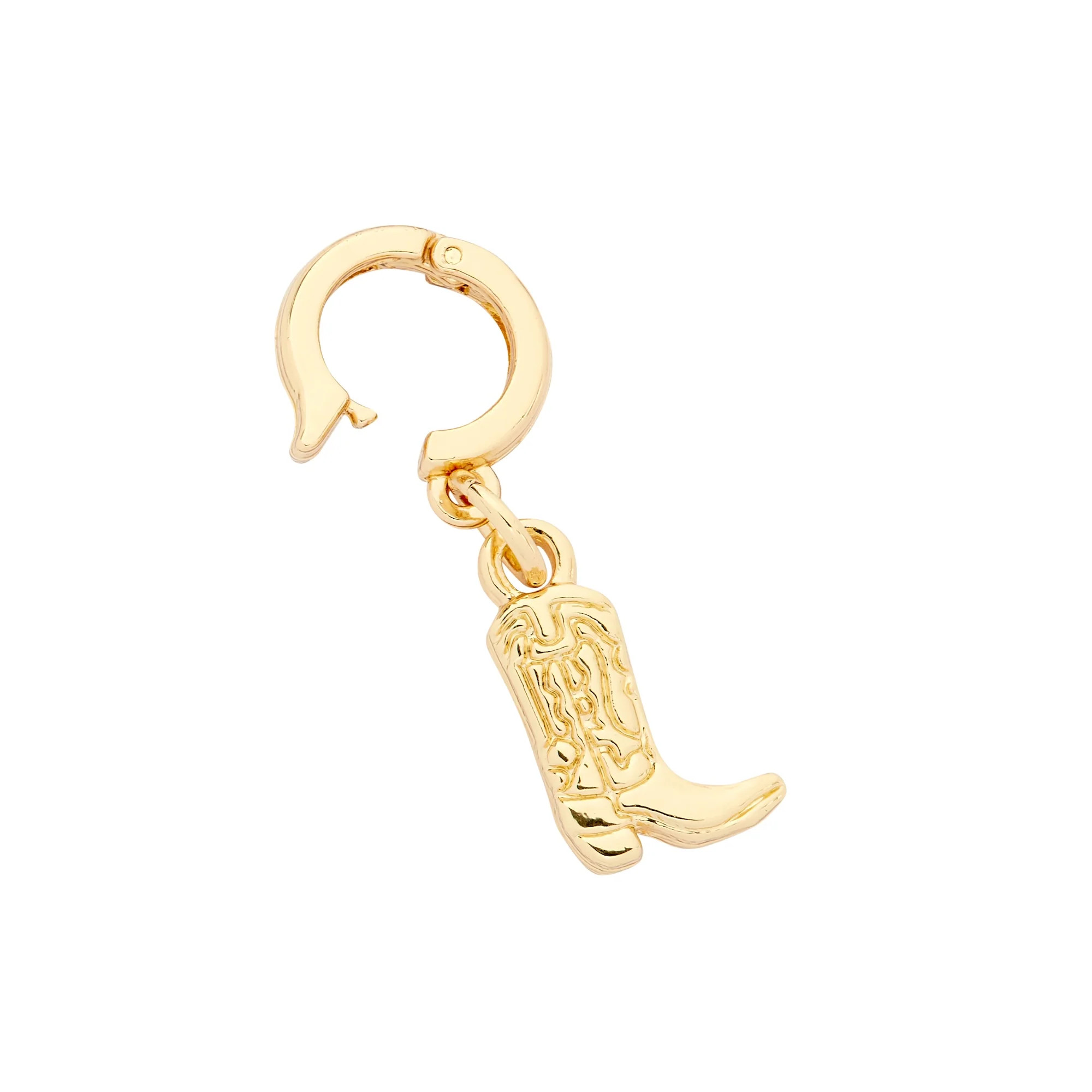 Gold Charms - Cowboy Boot Charm | Oventure
