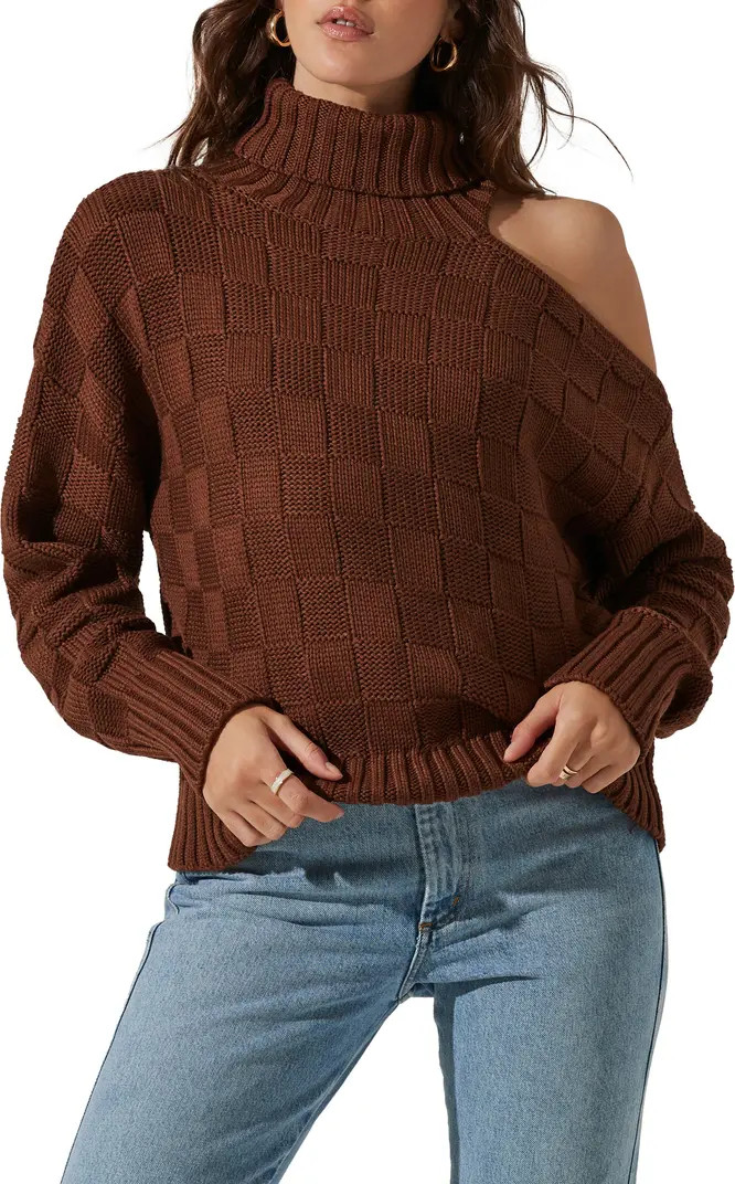 Cutout Turtleneck Sweater | Nordstrom