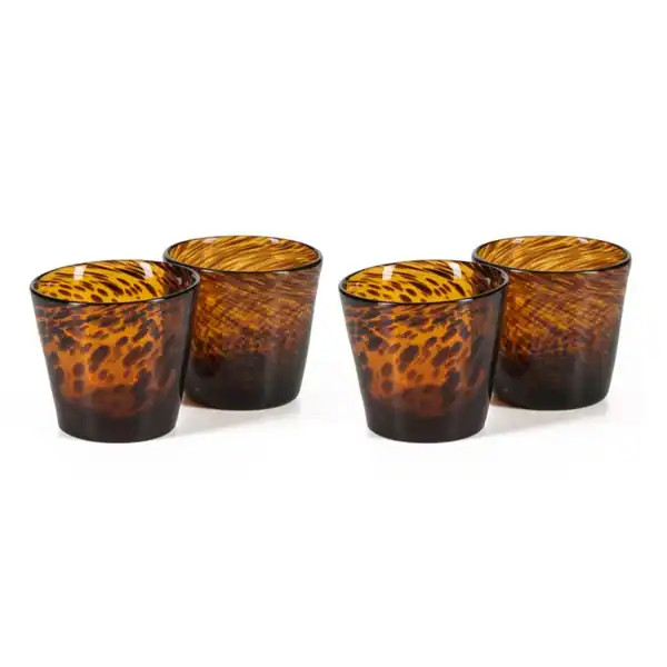 Tortoise Tumbler, Sahara (Set of 4) - Overstock - 16650398 | Bed Bath & Beyond