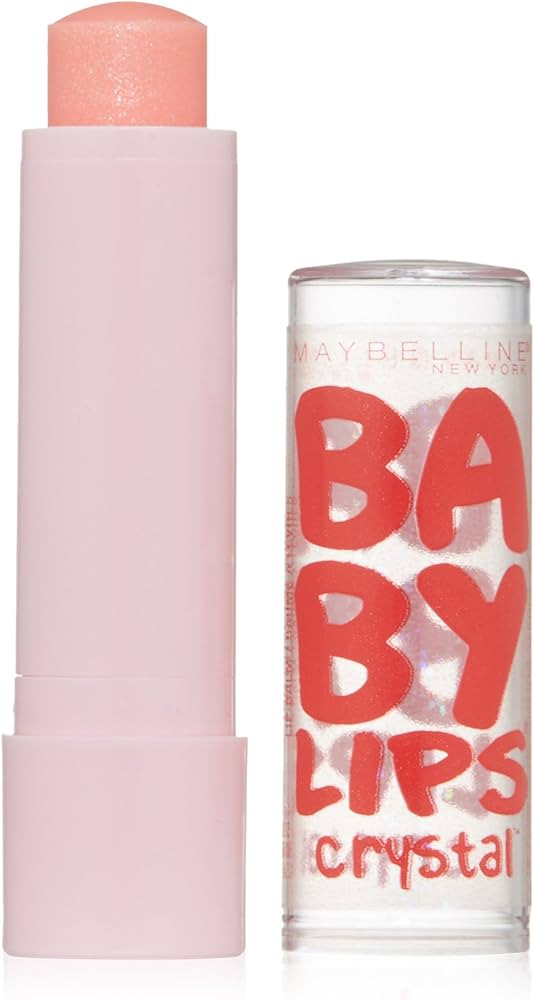 Maybelline New York Baby Lips Crystal Lip Balm, Crystal Kiss, 0.15 Ounce | Amazon (US)