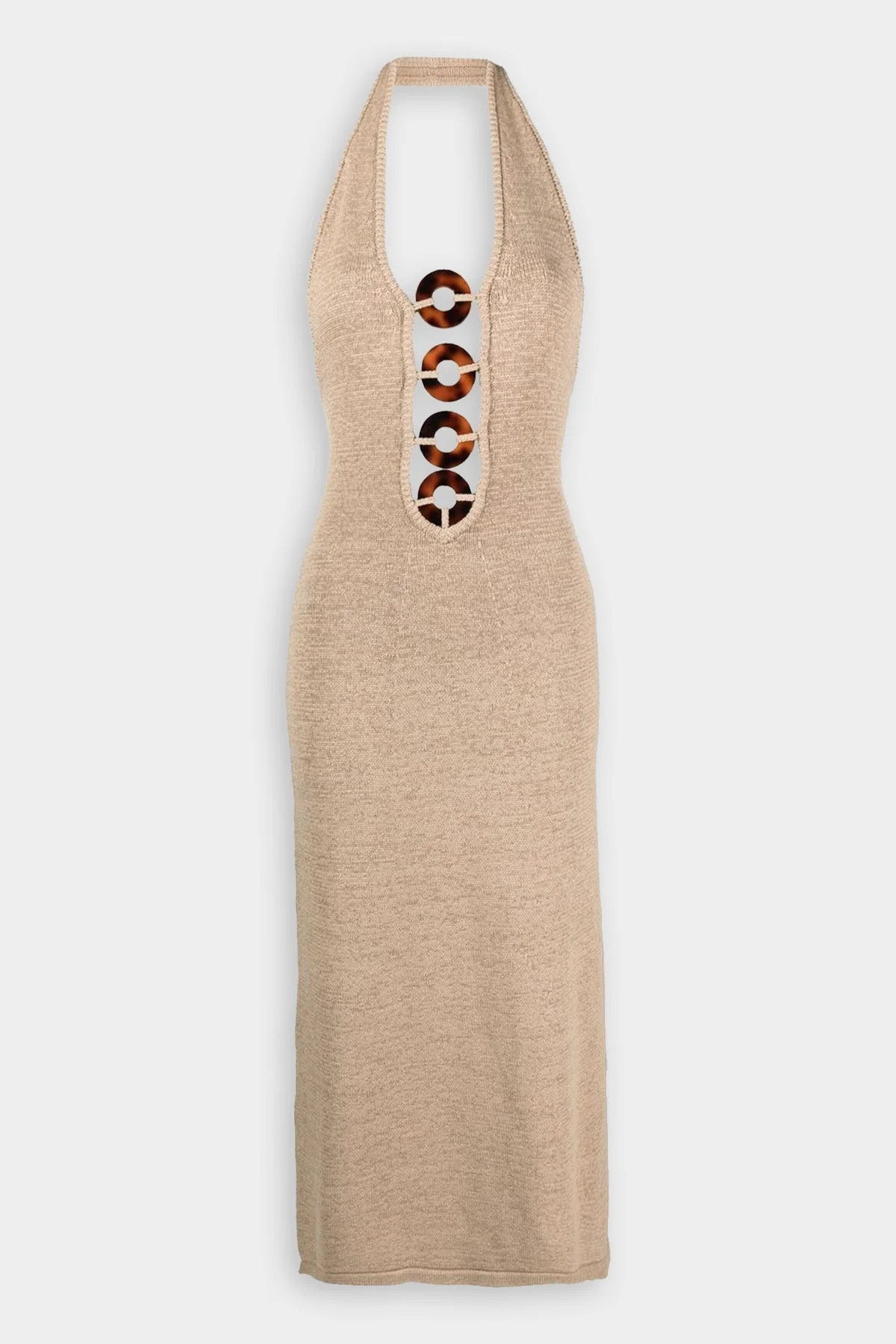 Keilah Knit Dress in Ecru - S | Shop Olivia