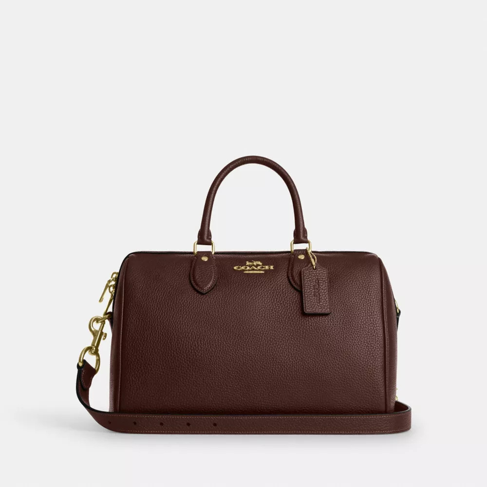 Rowan Large Satchel Bag | Coach (US)