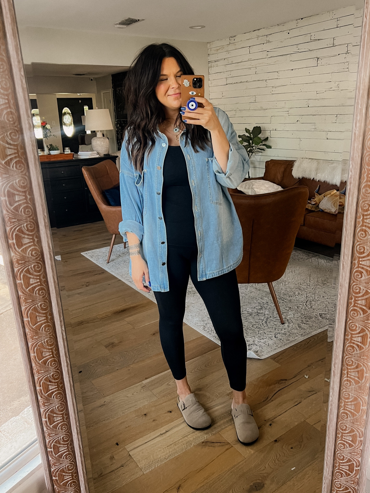 Oversized denim jacket: XXL
Shareware Tank: XL
Leggings: Large
Mules: sized up 1/2


#LTKsalealert #LTKstyletip #LTKfindsunder50